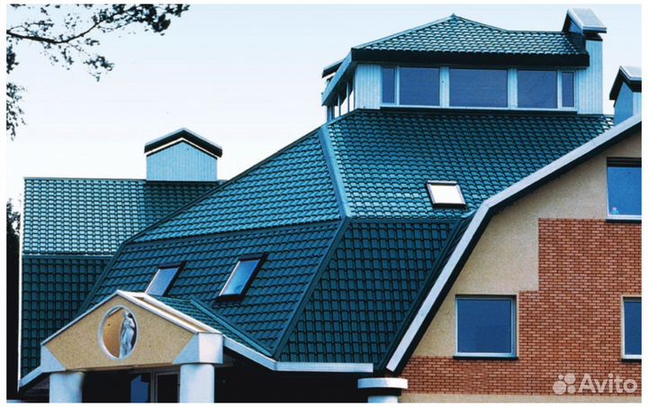 Металлочерепица кровля всех видов
