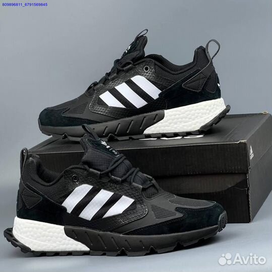 Кроссовки Adidas ZX 1000 Black (Арт.66101)