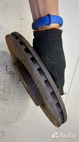 Диск тормозной Mercedes CLK W209, 2009