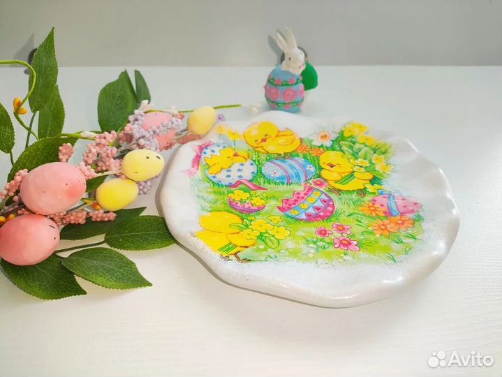 Тарелочка для пасхального кулича