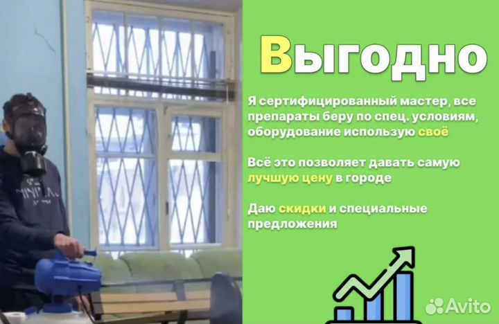 Дезинфекция тараканов клопов травить крыс запахи