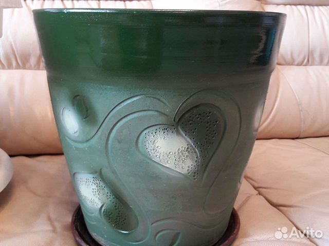 Керамический горшок для цветка