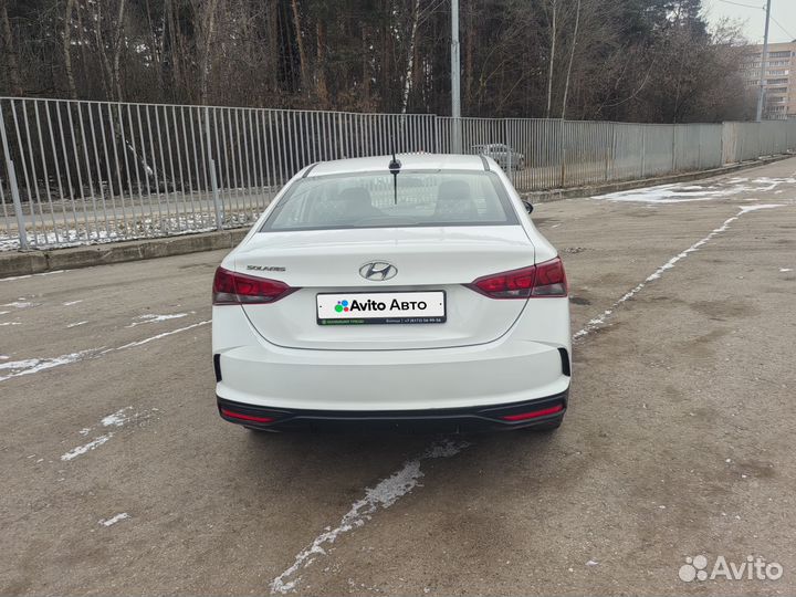 Hyundai Solaris 1.6 AT, 2021, 122 000 км