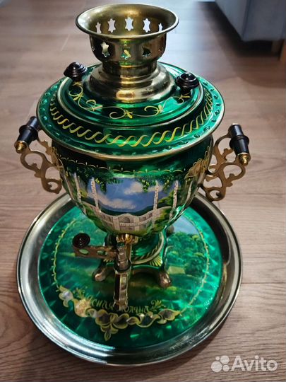 Самовар электрический расписной