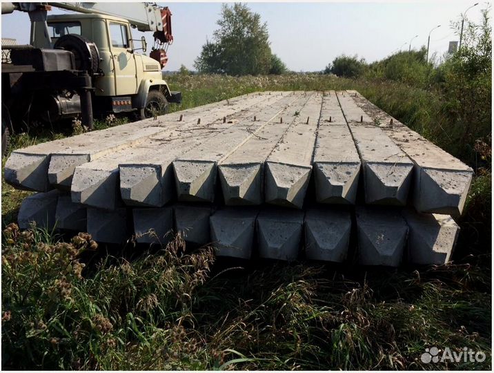 Забивные железобетонные сваи. С доставкой