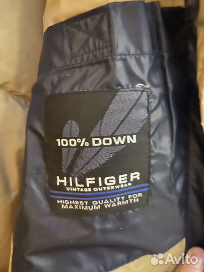 Пуховик мужской tommi hilfiger