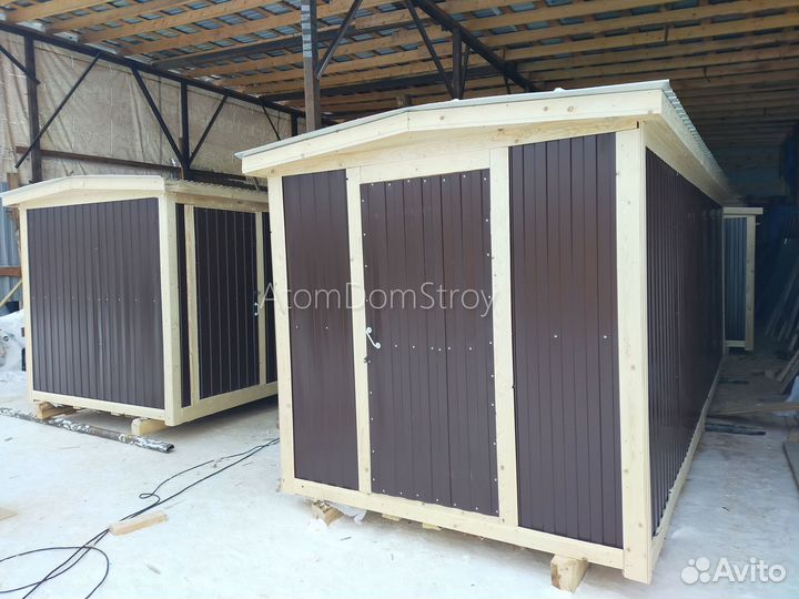 Хозблок, бытовка-вагончик в наличии и под заказ