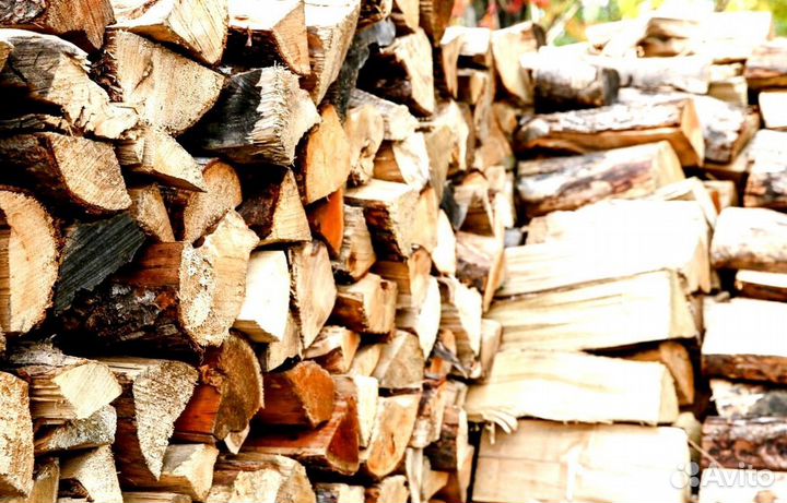 Крупноколотые дрова