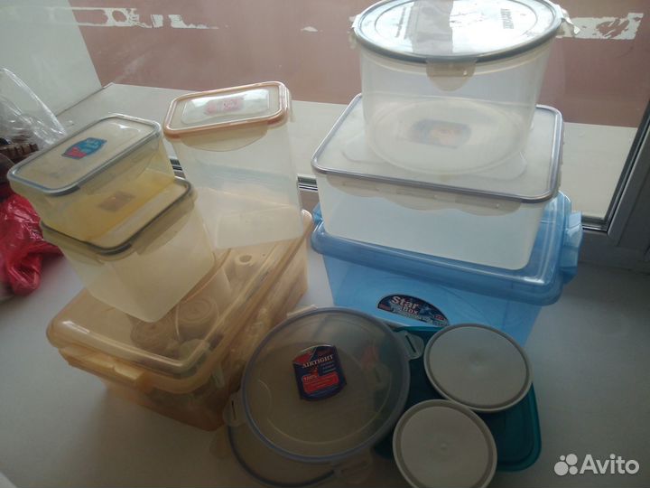 Контейнеры пластиковые