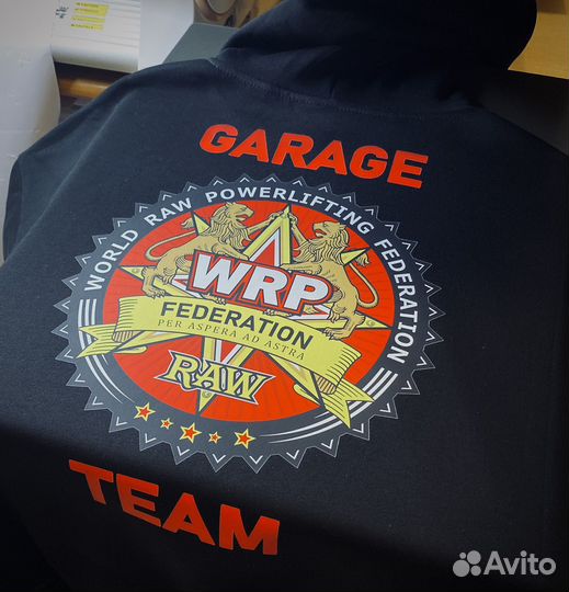 Печать принтов на одежде