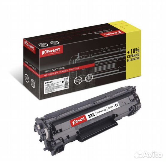 Картридж лазерный Комус 83A CF283A для HP черный