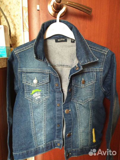 Джинсовая куртка для мальчика 122