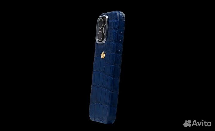 Кейс Caviar для iPhone 16 Pro Max Deep Blue