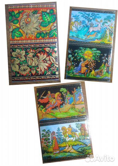 Пасхальные наборы, этикетки