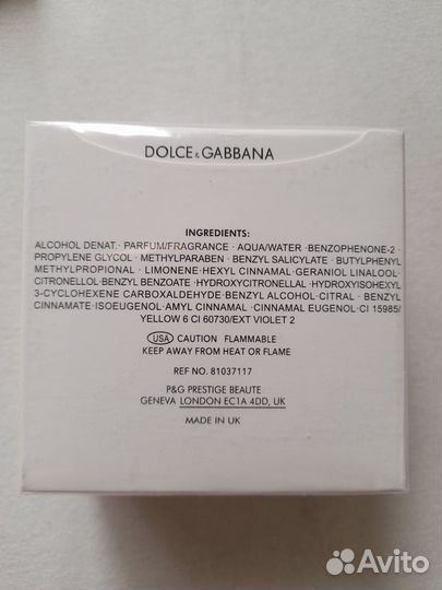 Tester Dolce & Gabbana 75 ml