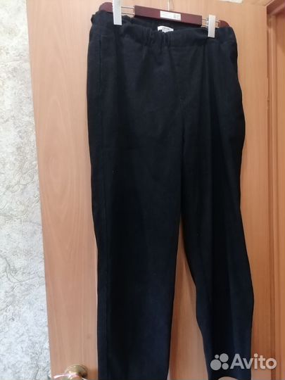Брюки вельветовые женские р xl
