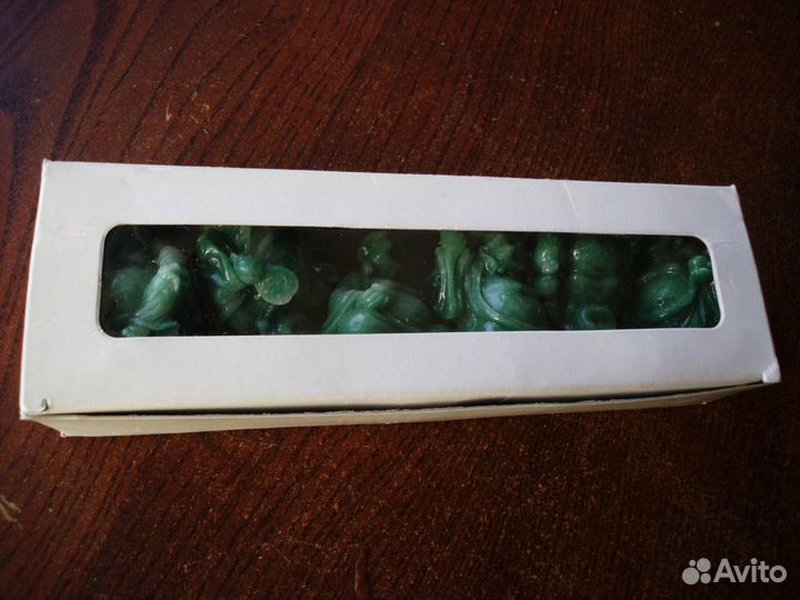 Будда, набор из 6 статуэток винтажных (Вьетнам)