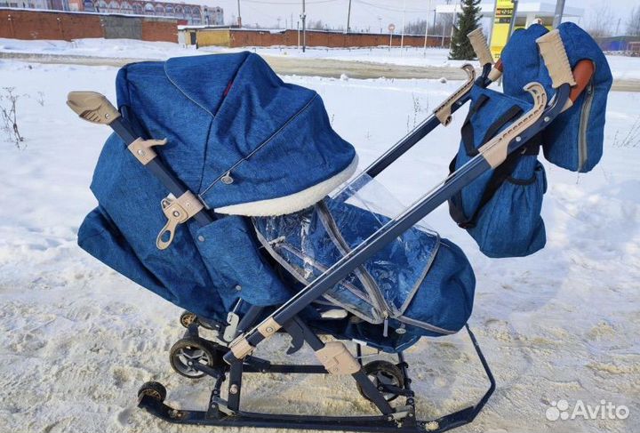 Коляска санки