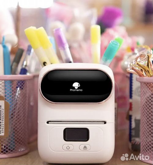 Мини принтер термопринтер Phomemo
