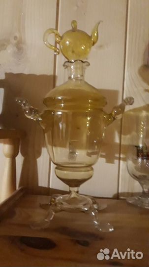 Стеклянный самовар