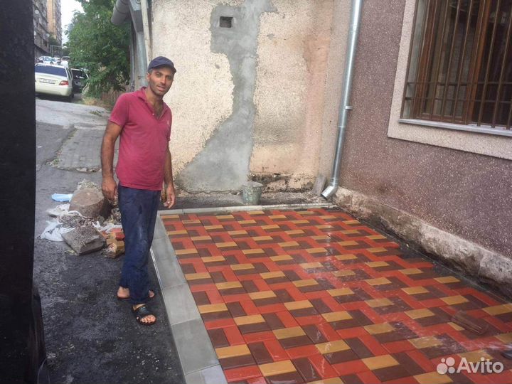 Бригада Укладка брусчатки