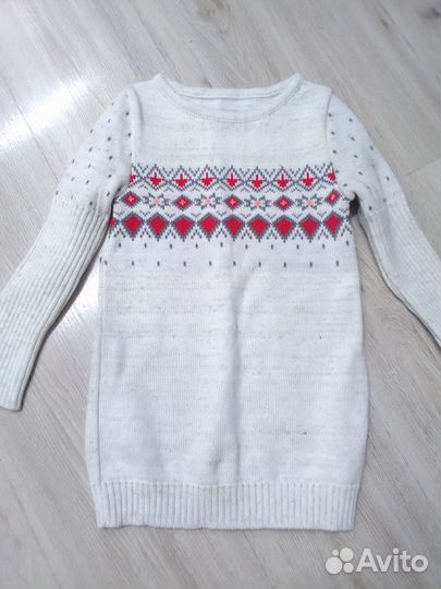 Платье теплое