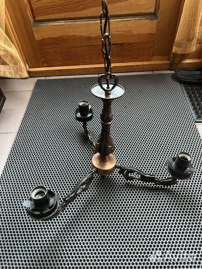 Бронзовая люстра СССР