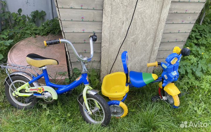 Детский велосипед Забронирован