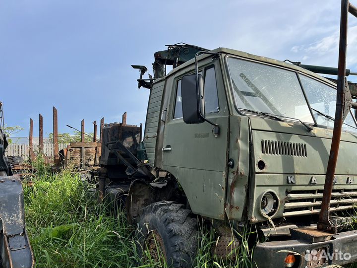 Камаз 4310 с манипулятором фискарс