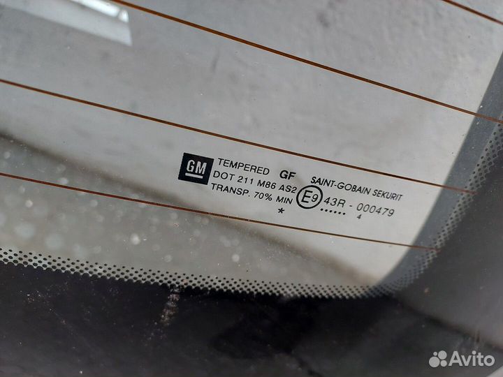 Крышка багажника Opel Corsa C, 2004