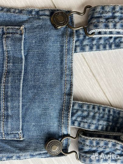 Джинсовый комбинезон 6–7 лет Benetton оригинал