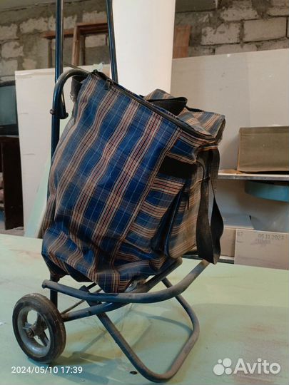 Тележка хозяйственная на колесах