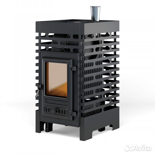 Печь На Дровах aston «Шторм» б/в (чугун) Aston
