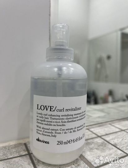 Davines love curl revitalizer