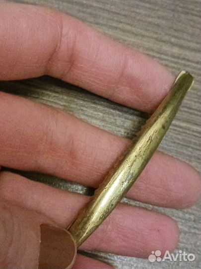 Зажим для галстука винтаж металл