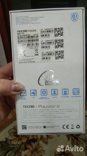 TECNO Pouvoir 2, 2/16 ГБ