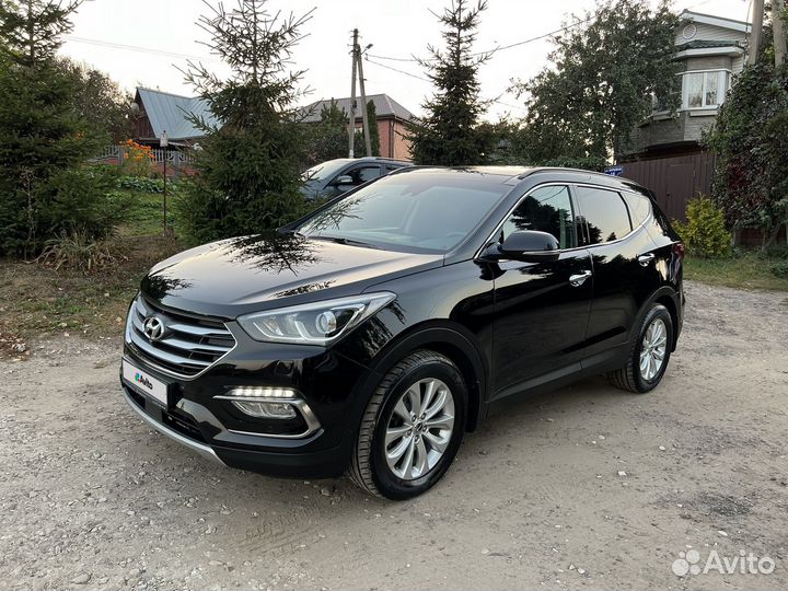 Hyundai Santa Fe 2.2 AT, 2016, 167 068 км