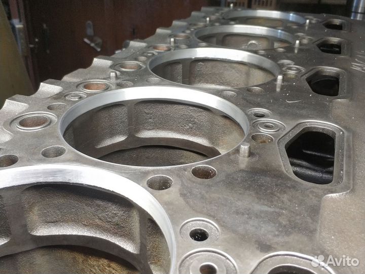 Ремонт блока цилиндров scania