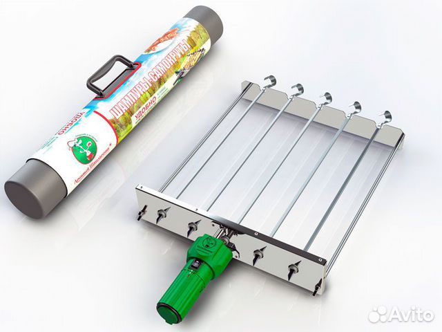 Шампуры - Самокруты на 5 шампуров