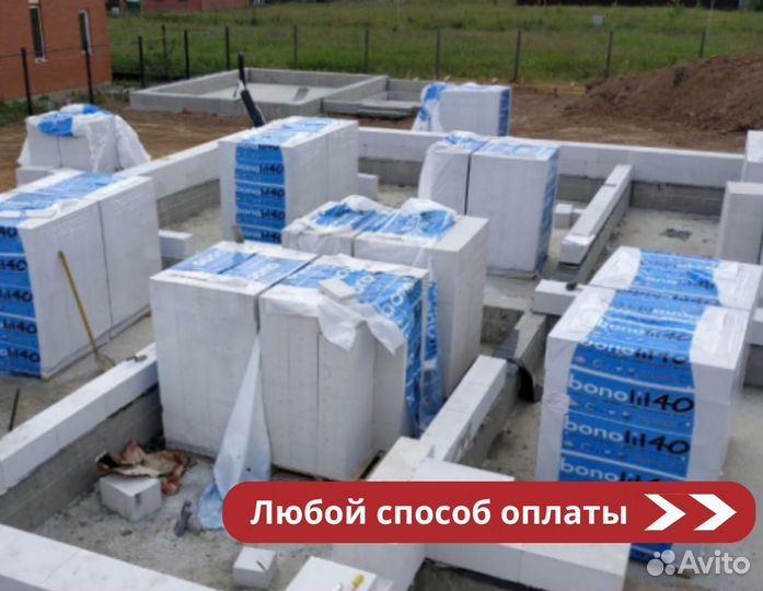 Газобетонные блоки Бонолит