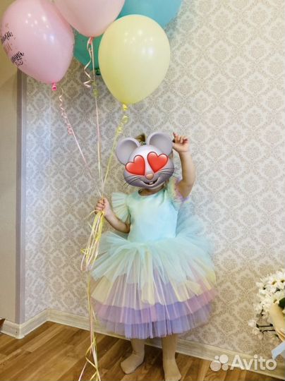 Платье для девочки 92