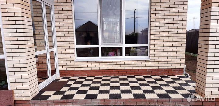 Резиновая плитка для гаража на пол цена