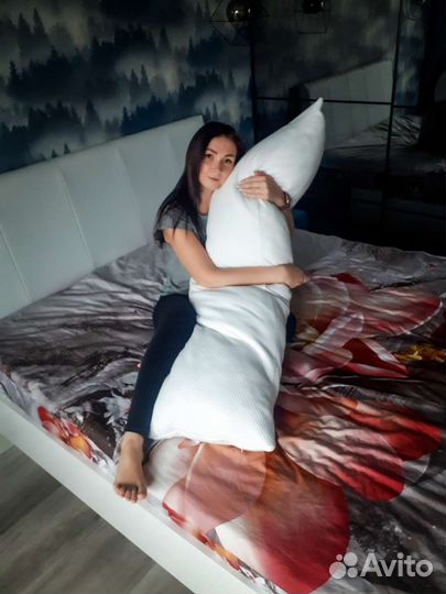 Дакимакура, подушка для дакимакуры 50*150 новая
