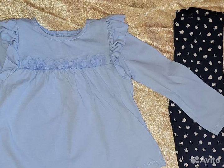Детские вещи пакетом для девочек 86 92
