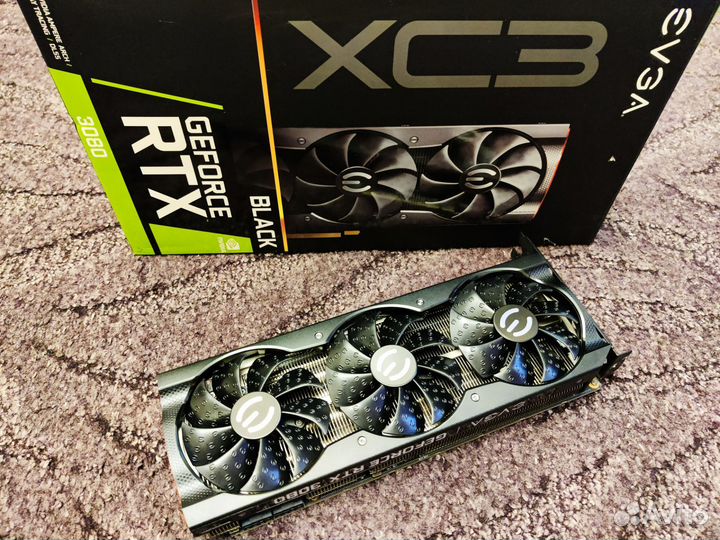Evga RTX 3080 XC3 black gaming 10GB