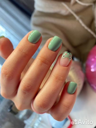 Маникюр Гель-Лак Наращивание