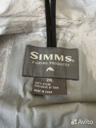 Забродная куртка Simms. Размер 2XL