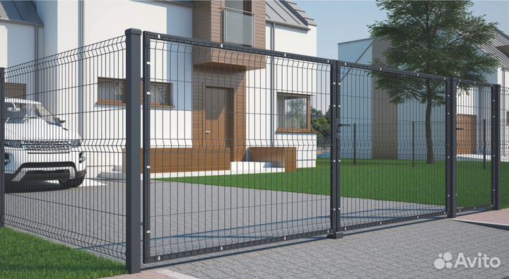 Ограждения и Заборы 2d/3д от Производителя