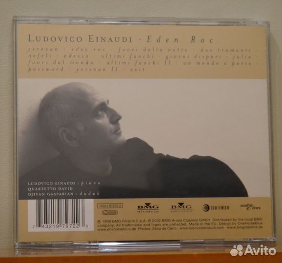 Ludovico Einaudi - Eden Roc (re-2002,EU) CD