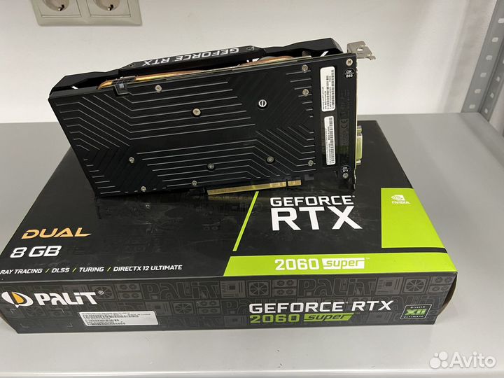 Видеокарта RTX 2060 Super Dual 8 gb Palit